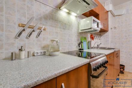 Квартира на сутки в Минске на улице Скрыганова, 16 кухня