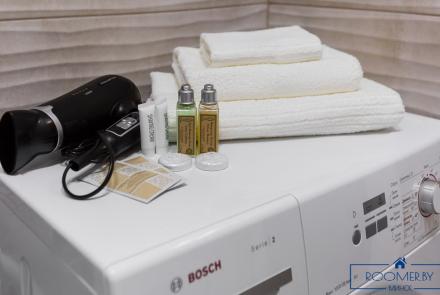 Двухкомнатная квартира на сутки в Минске на Ольшевского ванна