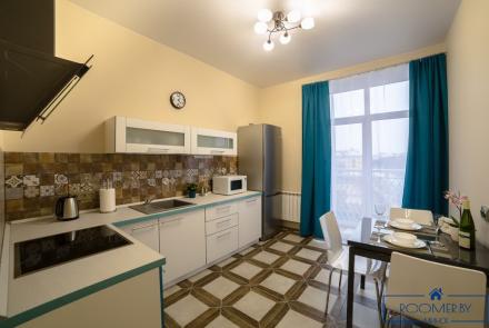 Двухкомнатная квартира на сутки в Минске на Ольшевского кухня