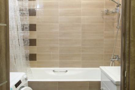 Квартира на сутки в Минске возле метро Спортивная ванна