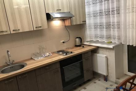 Квартира на сутки в Минске возле метро Кунцевщина кухня