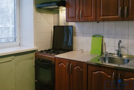 Однокомнатня квартира на сутки в Минске Глебки кухня