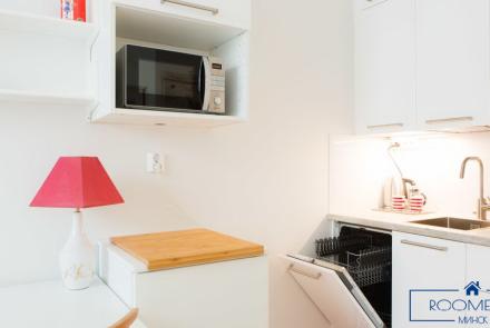 Однокомнатная квартира на сутки в Минске на Притыцкого кухня