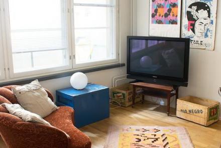 Однокомнатная квартира на сутки в Минске на Притыцкого спальня