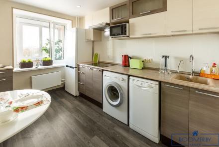 Однокомнатная квартира на сутки в Минске на Притыцкого кухня