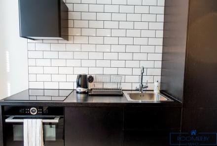 Однокомнатная квартира на сутки в Минске на Притыцкого кухня