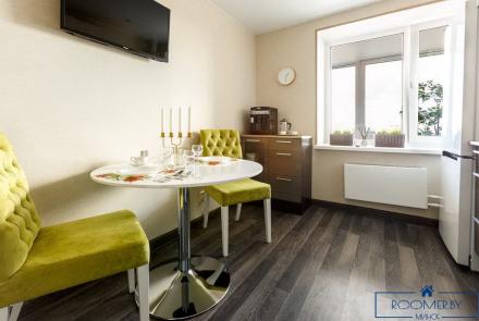 Однокомнатная квартира на сутки в Минске на Притыцкого кухня