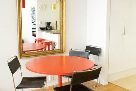 Однокомнатная квартира на сутки в Минске на Притыцкого спальня