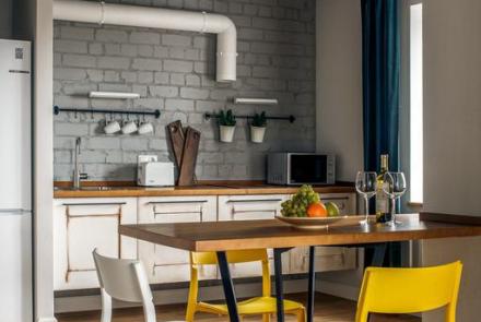 Однокомнатная квартира на сутки в Минске на Притыцкого гостиная