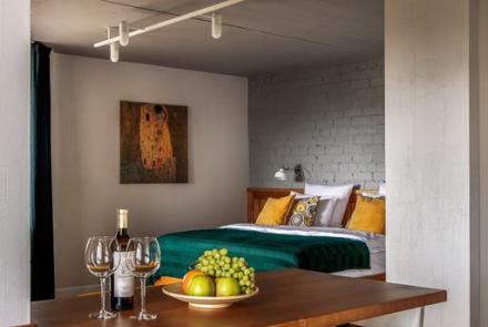 Однокомнатная квартира на сутки в Минске на Притыцкого гостиная