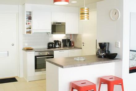 Однокомнатная квартира на сутки в Минске на Притыцкого кухня