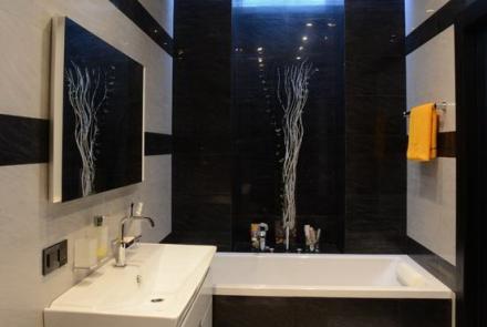 Однокомнатная квартира на сутки в Минске на Притыцкого ванна