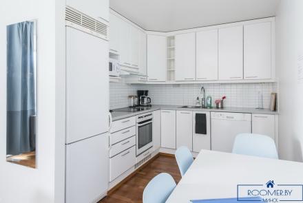 Однокомнатная квартира на сутки в Минске на Притыцкого кухня