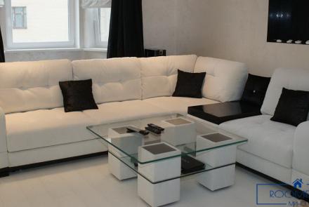 Однокомнатная квартира на сутки в Минске на Притыцкого гостиная