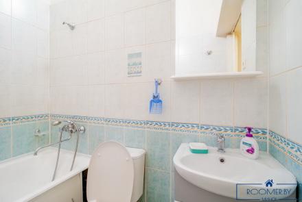 Квартира на сутки в Минске возле метро Спортивная ванна