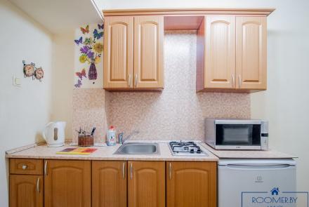 Квартира на сутки в Минске возле метро Спортивная кухня