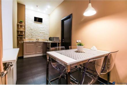 Квартира на сутки в Минске возле метро Спортивная кухня