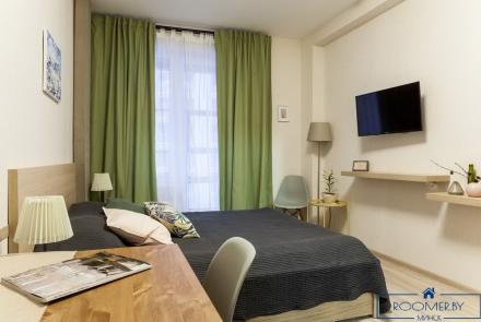 Квартира на сутки в Минске возле метро Кунцевщина спальня