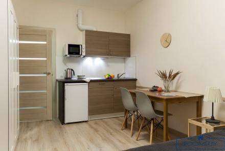 Квартира на сутки в Минске возле метро Кунцевщина кухня