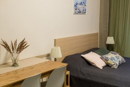 Квартира на сутки в Минске возле метро Кунцевщина спальня