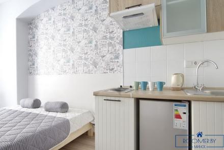 Квартира на сутки в Минске возле метро Кунцевщина спальня