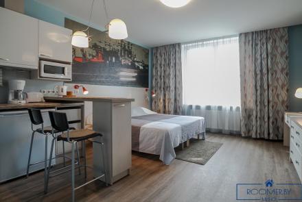 Квартира на сутки в Минске возле метро Кунцевщина кухня