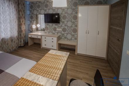 Квартира на сутки в Минске возле метро Кунцевщина спальня