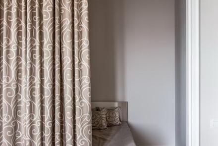 Однокомнатная квартира в Минске на Ольшевского гостиная