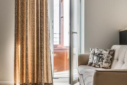 Однокомнатная квартира в Минске на Ольшевского гостиная