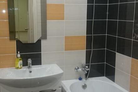 Однокомнатная квартира на сутки в Минске Ольшевского ванна