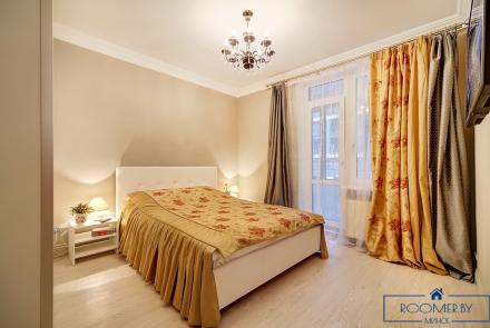 Квартира на сутки в Минске возле метро Спортивная спальня