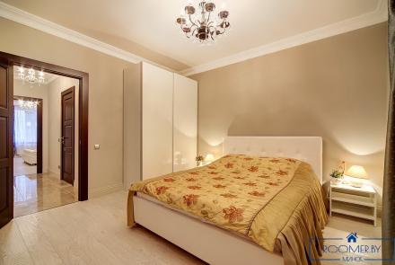 Квартира на сутки в Минске возле метро Спортивная спальня