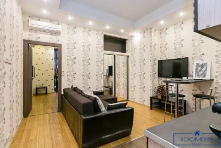 Квартира на сутки в Минске на проспекте Независимости, 18 гостиная