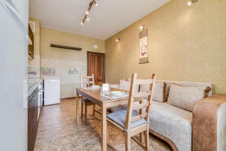 Двухкомнатная квартира в Минске на Володарского кухня