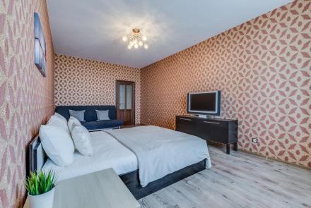 Двухкомнатная квартира в Минске на Володарского спальня