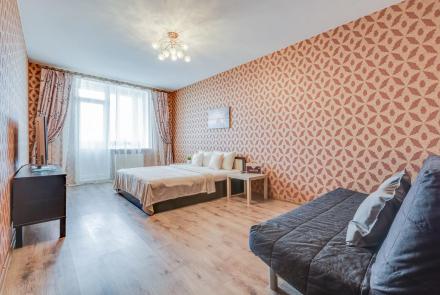 Двухкомнатная квартира в Минске на Володарского спальня