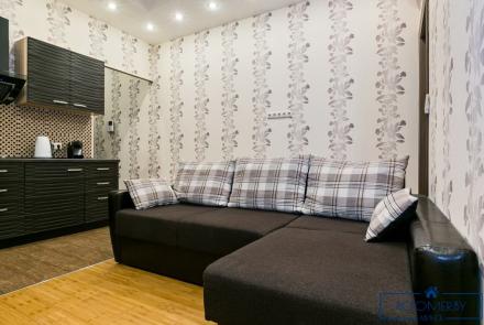 Квартира на сутки в Минске на проспекте Независимости, 18 гостиная