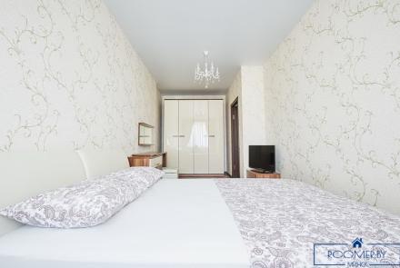 Двухкомнатная квартира в Минске на сутки Энгельса спальня