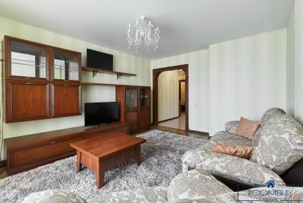 Двухкомнатная квартира в Минске на сутки Энгельса гостиная