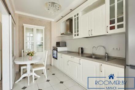 Однокомнатная квартира на сутки в Минске Володарского кухня