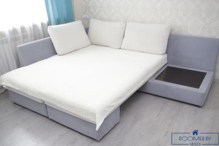 Однокомнатная квартира на сутки в Минске Володарского спальня