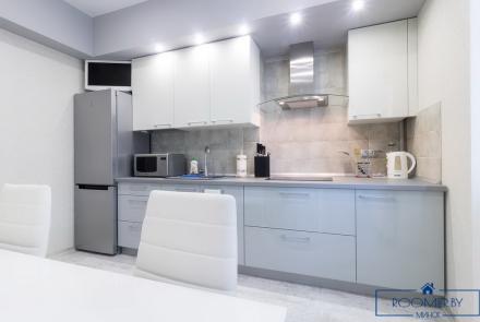 Квартира на сутки в Минске на улице Энгельса, 22 кухня