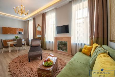 Однокомнатная квартира по улице Маркса, 20 гостиная