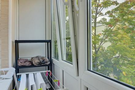 Квартира на сутки в Минске на улице Маркса, 6 балкон