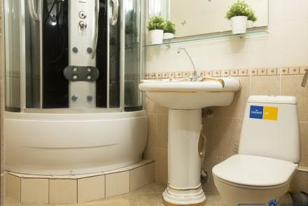 Однокомнатная квартира в Минске на Красноармейской ванна