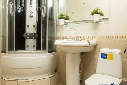 Однокомнатная квартира в Минске на Красноармейской ванна