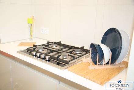 Однокомнатная квартира в Минске на Красноармейской кухня