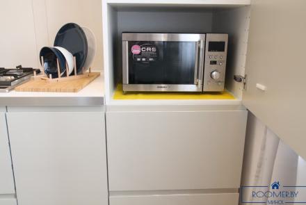 Однокомнатная квартира в Минске на Красноармейской кухня