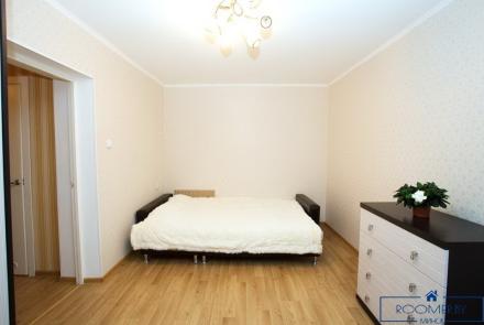 Однокомнатная квартира в Минске на Красноармейской спальня