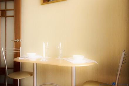 Однокомнатная квартира в Минске на Красноармейской кухня